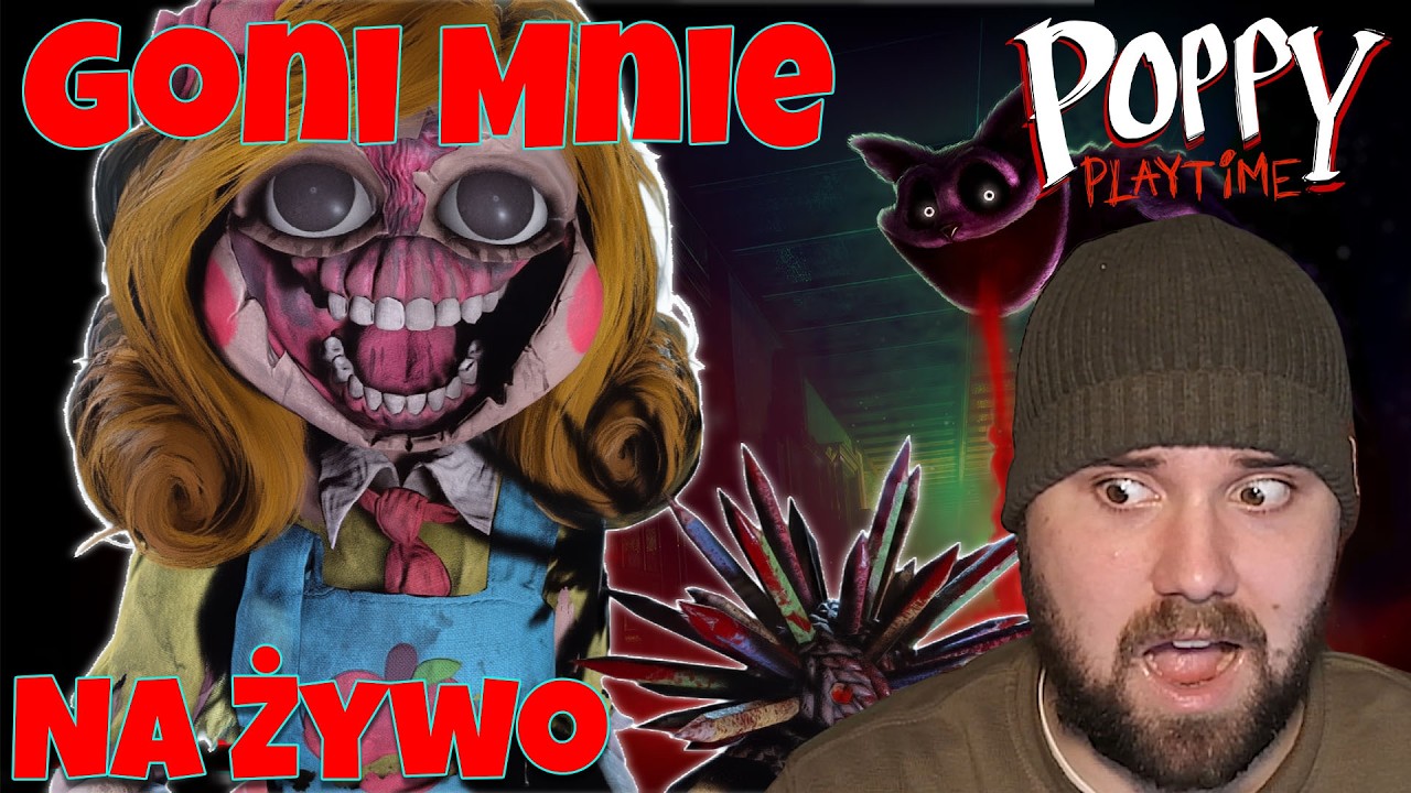 Roblox na rozgrzewkę i rozprawiamy się z Miss Delight w Poppy Playtime | Maciek T | Na Żywo