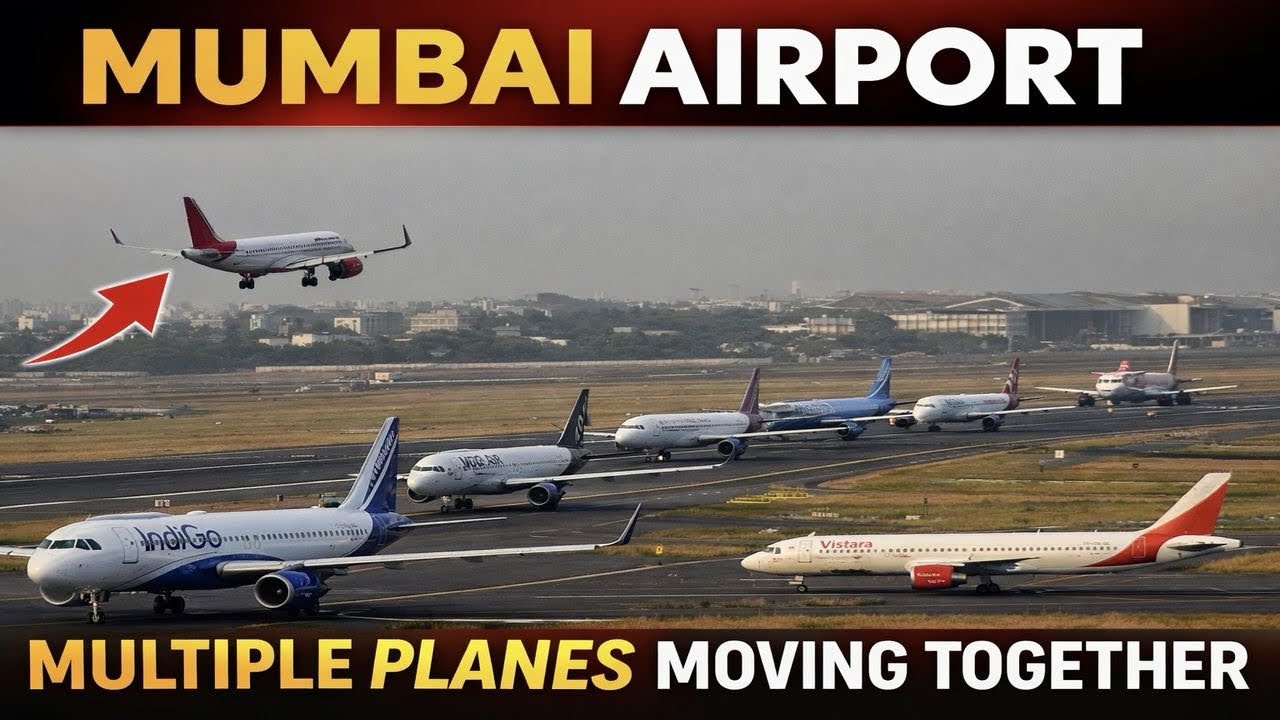 CSMIA in Mumbai is India's second busiest airport. #mumbaiairport #mumbai #takeoff #aeroplane #viral