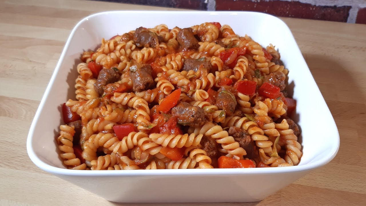 Recette EXPRESS : one pot pasta aux merguez #383