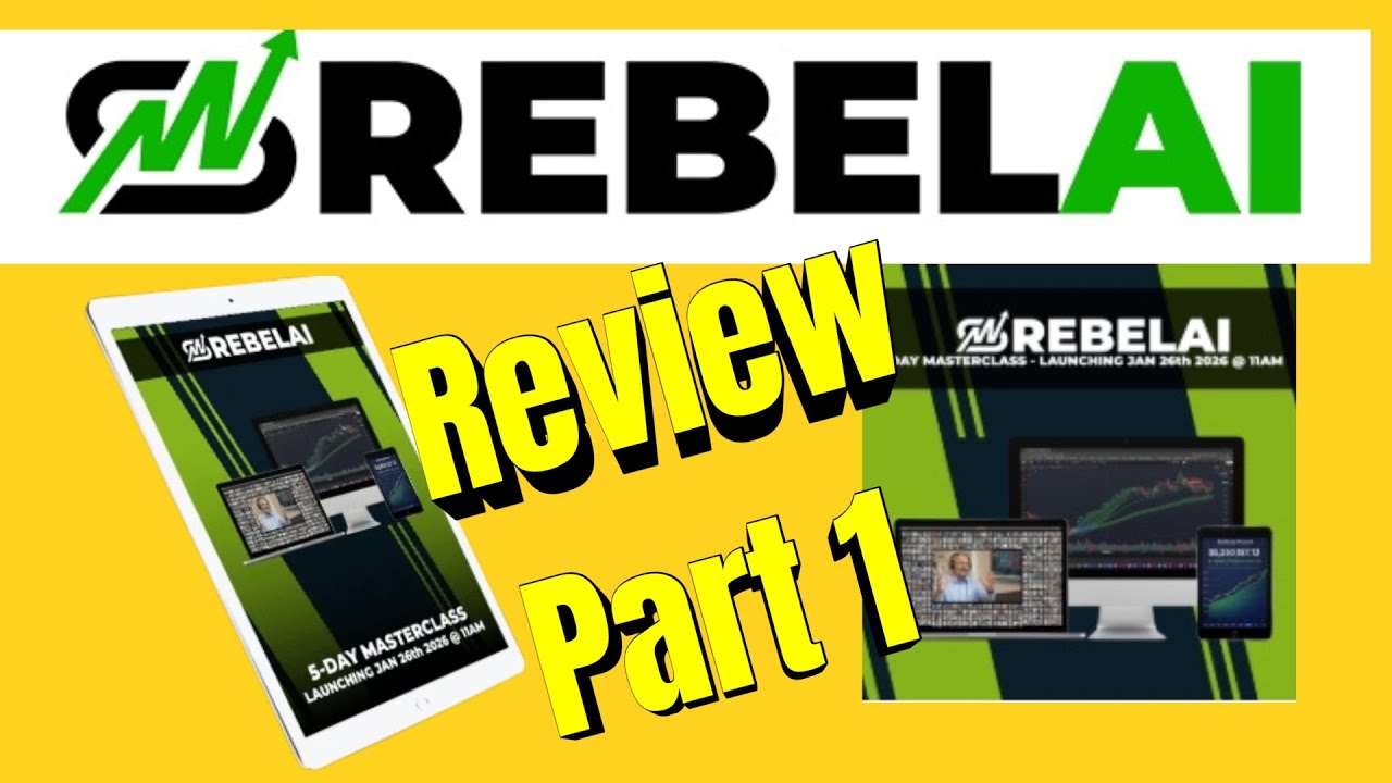 Rebel AI Part 1| 10-Minute-a-Day Business Strategy | Free Masterclass | Review Link + $43k Bonuses