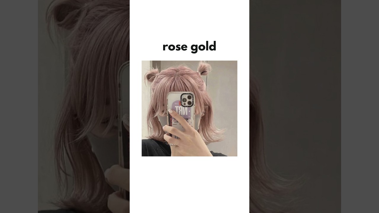 🌷hair color ideas ✿♡✨ 