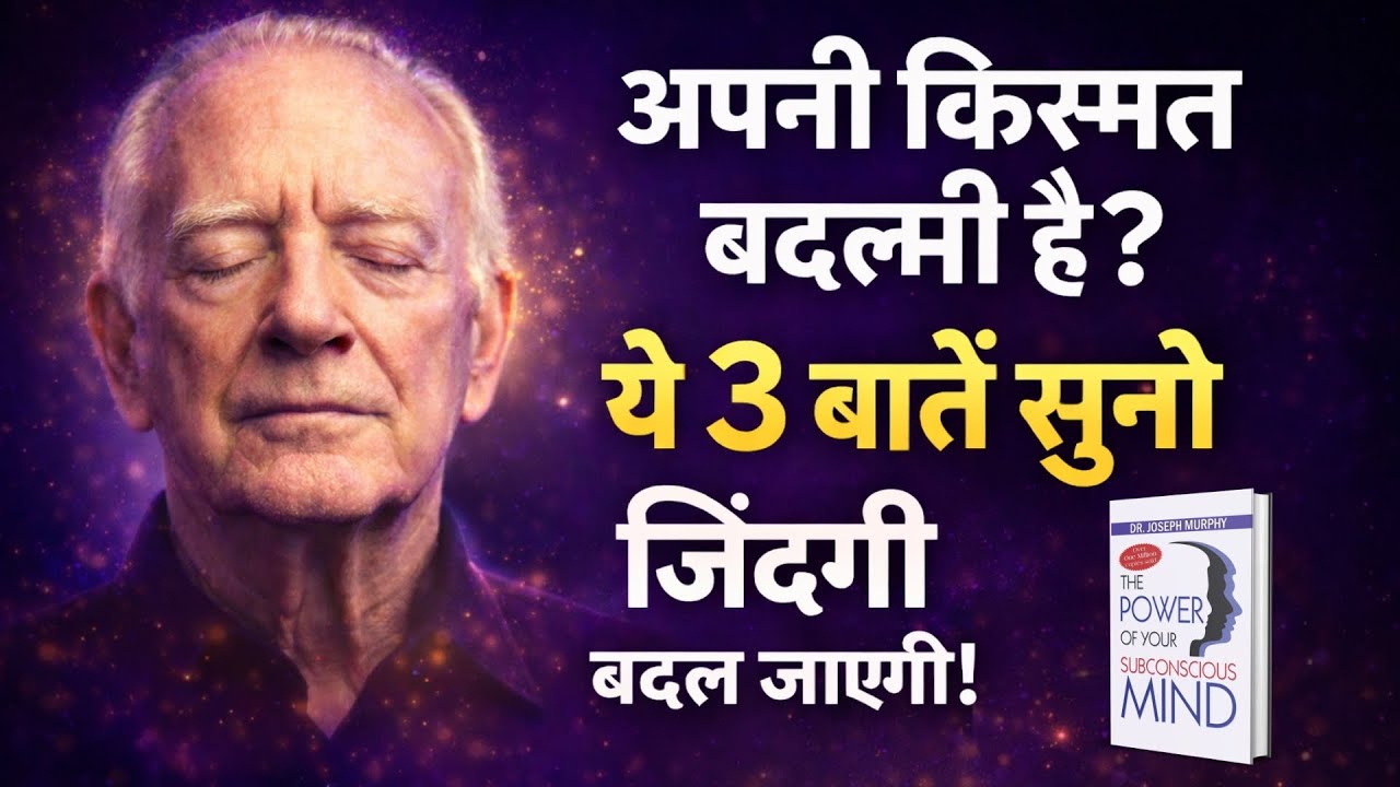 गरीबी, बीमारी, टेंशन से छुटकारा | Subconscious Mind Technique | Must Watch