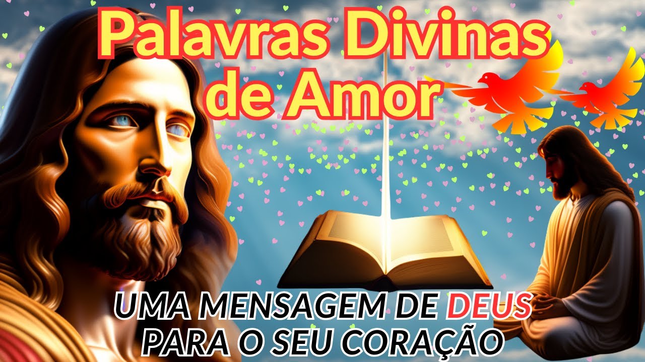 🙏📜 Palavras Divinas de Amor: Uma Mensagem de Deus para o Seu Coração 💖🌟