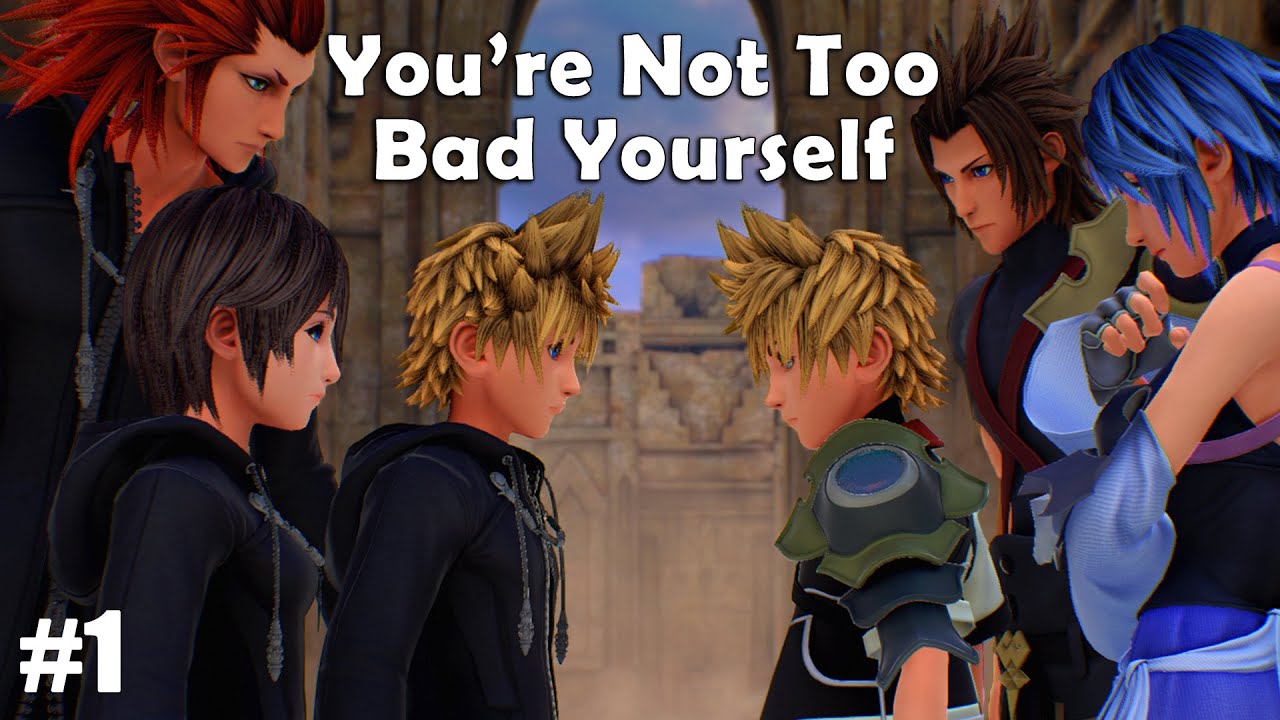 You're Not Too Bad Yourself || Kingdom Hearts Data Greeting (Pt. 1)
