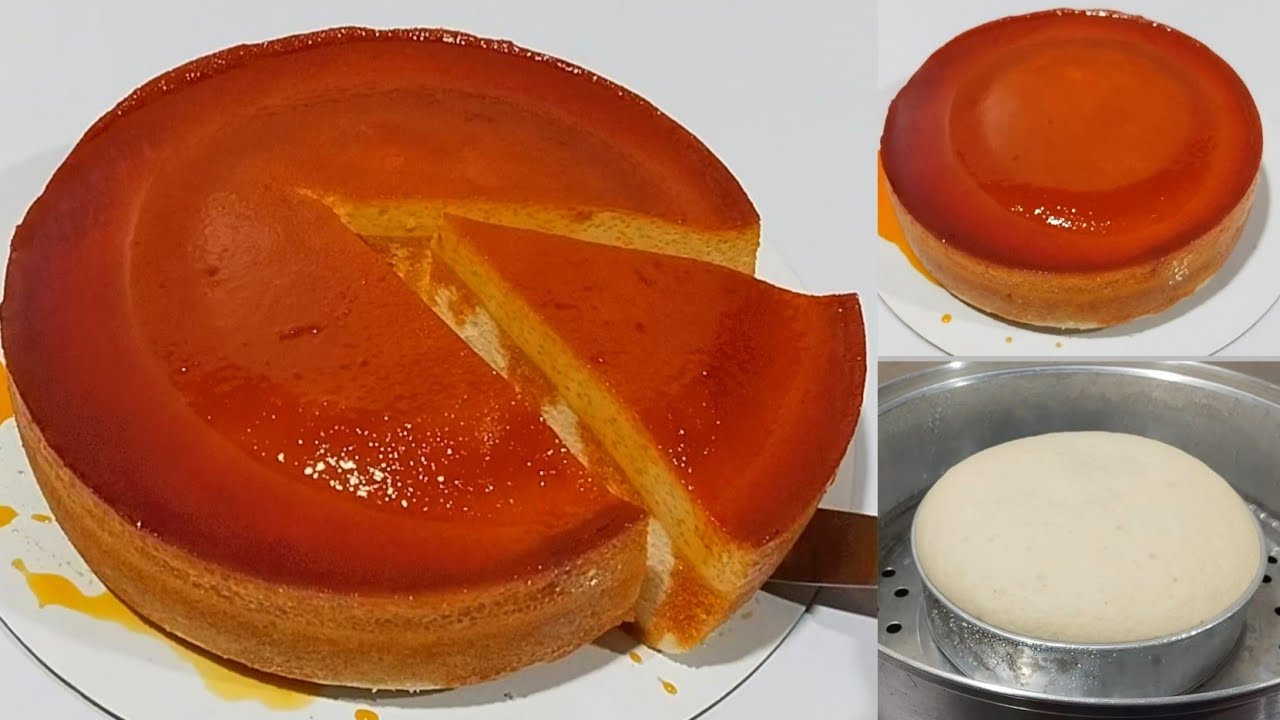 Steamed Custard Cake With Whole Egg And No Condensed Milk