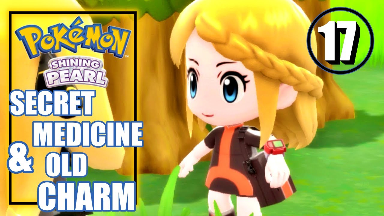 Pokemon Shining Pearl - Cynthia, Secret Medicine & Deliver the Old Charm to Celestic Town - Part 17