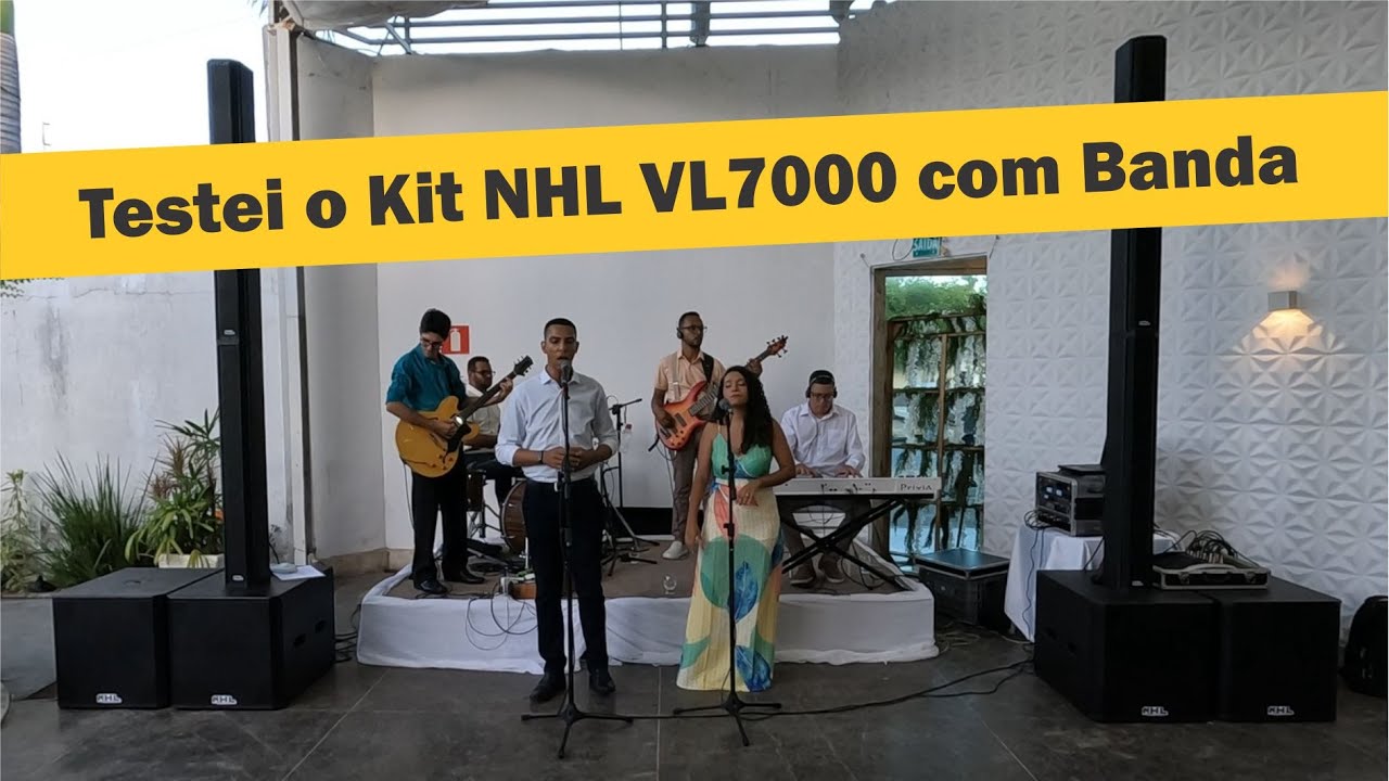 Testei o Kit NHL VL7000 com banda.