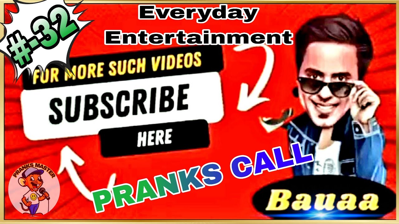 Bauua Top 10 Beat Comedy🤣Prank Call (Part-32) Bauaa and nand kishor bairagi ki comedy