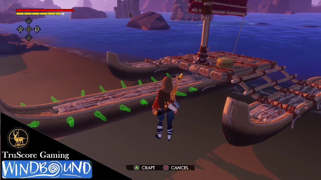 WINDBOUND (Boat Crafting - Wooden Upgrades)
