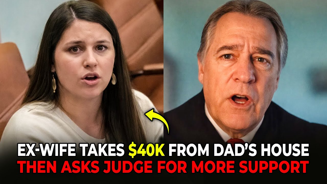 Бывшая жена забрала 40 000 долларов из дома отца семейства, а затем потребовала еще большей финан...