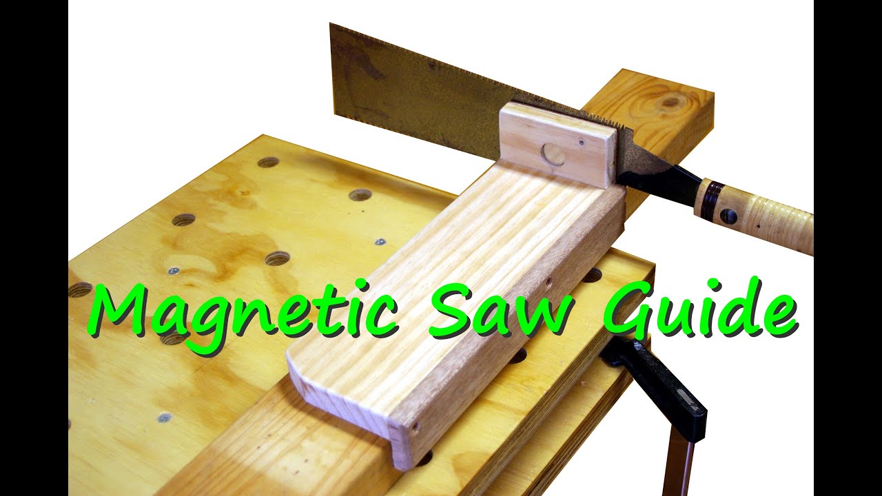 Cut Straight Every Time With This Saw Guide. A great wood shop idea.