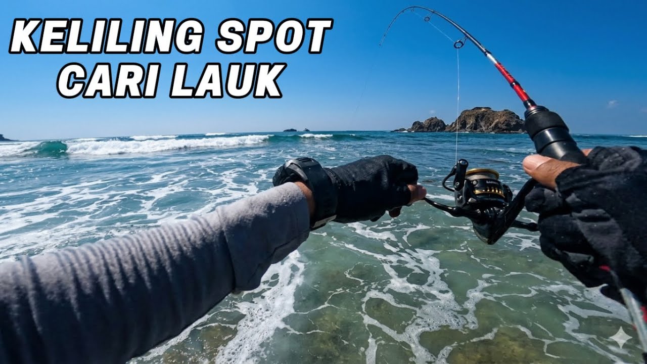 MANCING NGOYOR SEHARIAN  UL CASTING KARANG DANGKAL DAN MUARA
