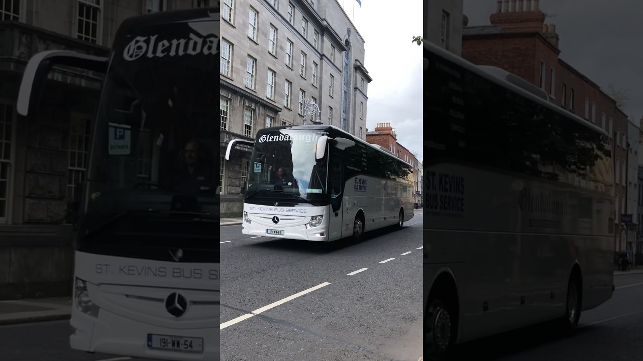 St. Kevin’s Bus Service: Route 181 | Mercedes Tourismo 191-WW-54 | Kildare St, Dublin | 8/11/2023