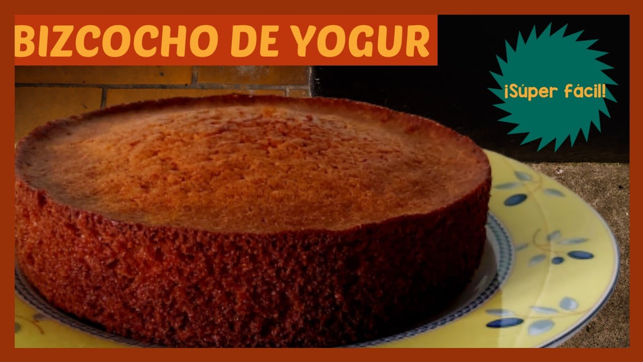 🥮BIZCOCHO de YOGUR en olla de cocción LENTA | Crock-pot | Slow cooker | Karito en la cocina