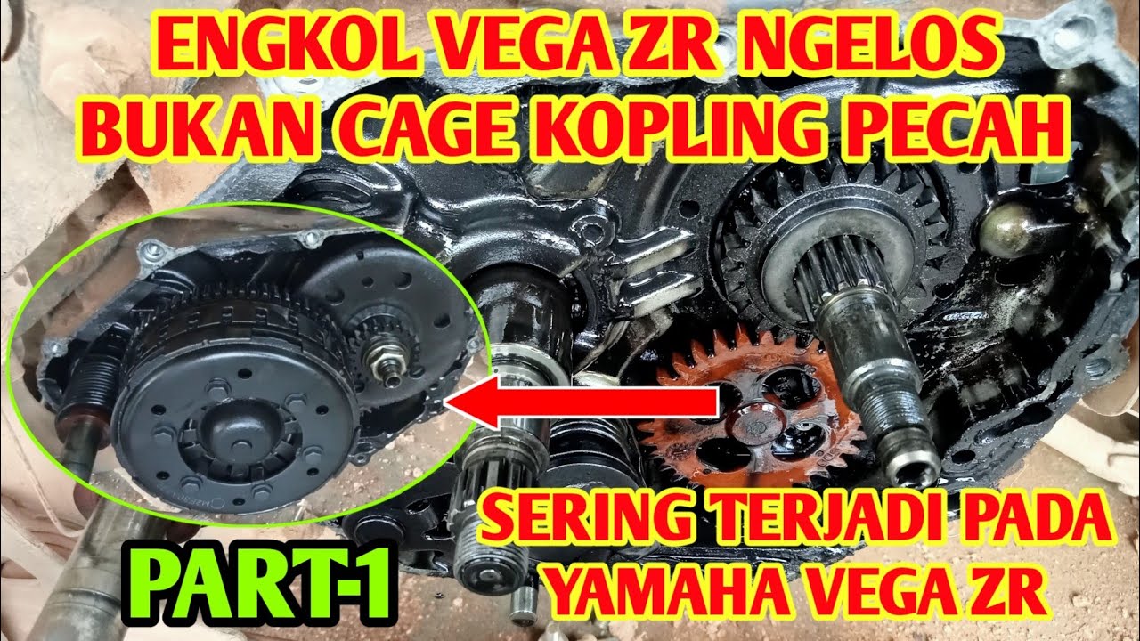 PENYEBAB KICK STARTER YAMAHA VEGA ZR NGELOS (PART-1)