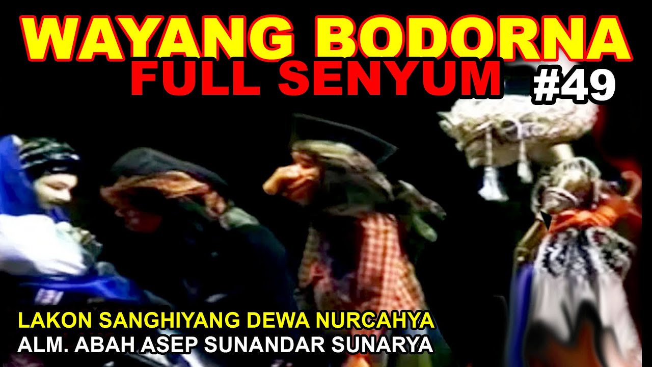 Cepot Bobodoran Full Senyum Lucu Wayang Golek Asep Sunandar Sunarya 49