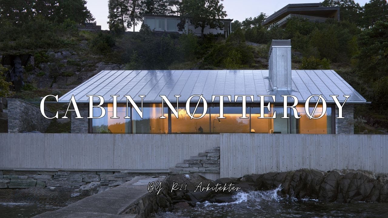 Norwegian Dream Cabin: How R21 Arkitekter Conquered a Steep Plot