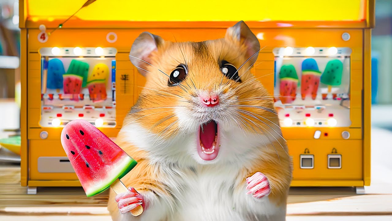 Hamster Escapes from the Giant Ice Cream Maze | Hamster Maze