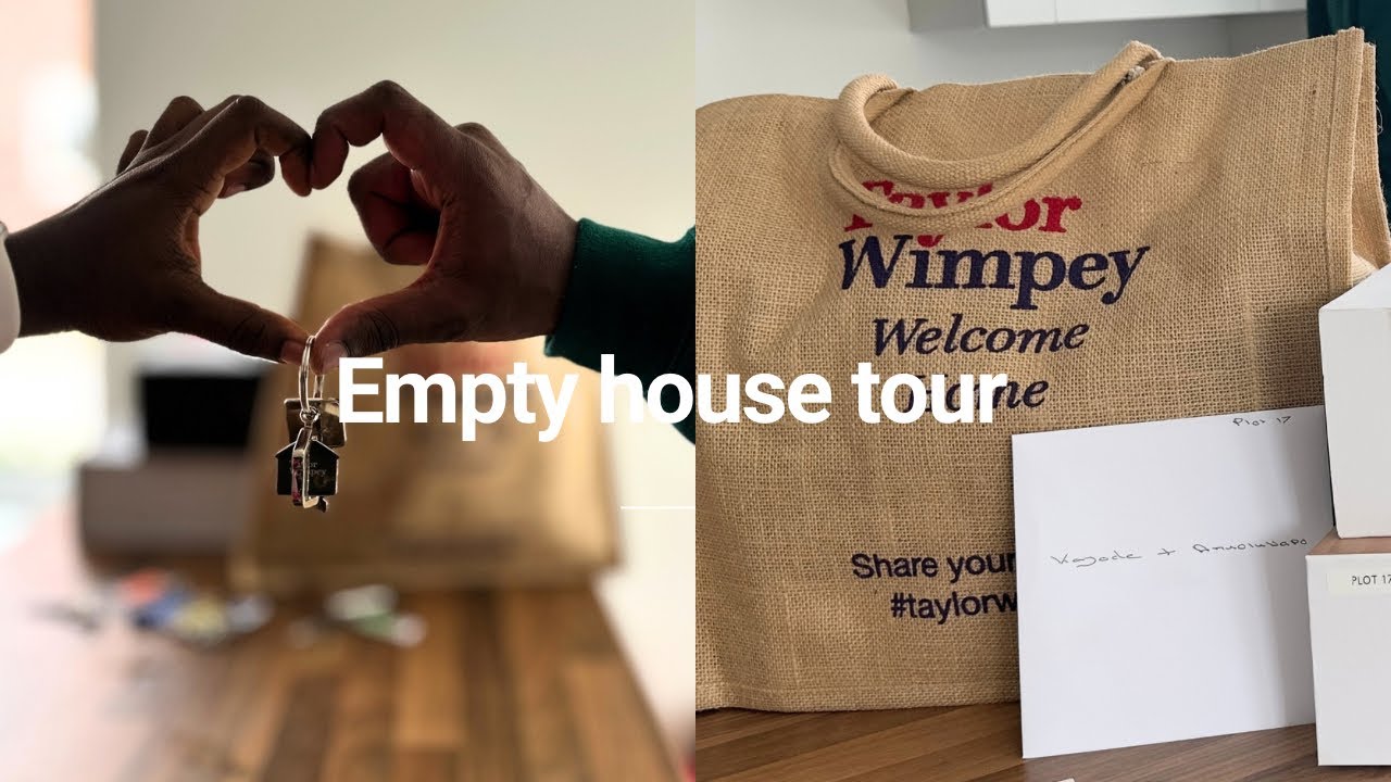 EMPTY HOUSE TOUR 🏠| Completion day | Unboxing