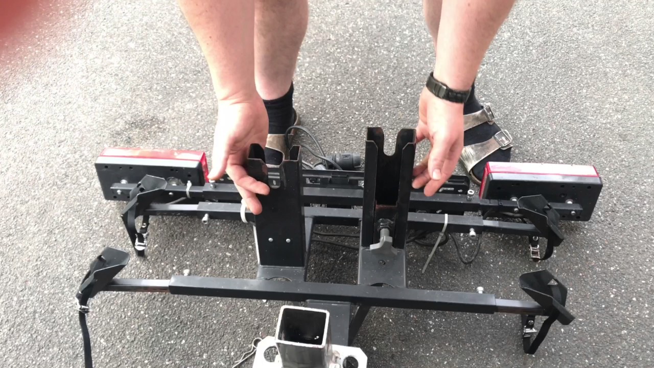 Twinny Load Fahrradträger montieren Metall & Technik Fahrrad Heck-Träger anbringen Kuplung Anleitung
