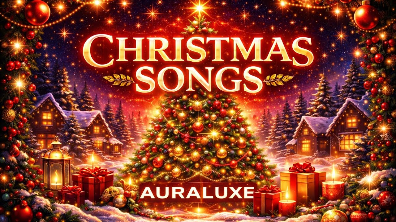 Top Christmas Songs 2025 🎄 15 Minutes of Happy Holiday Music | AURALUXE