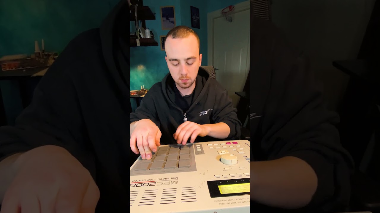 Boom bap beatmaking on the mpc 2000