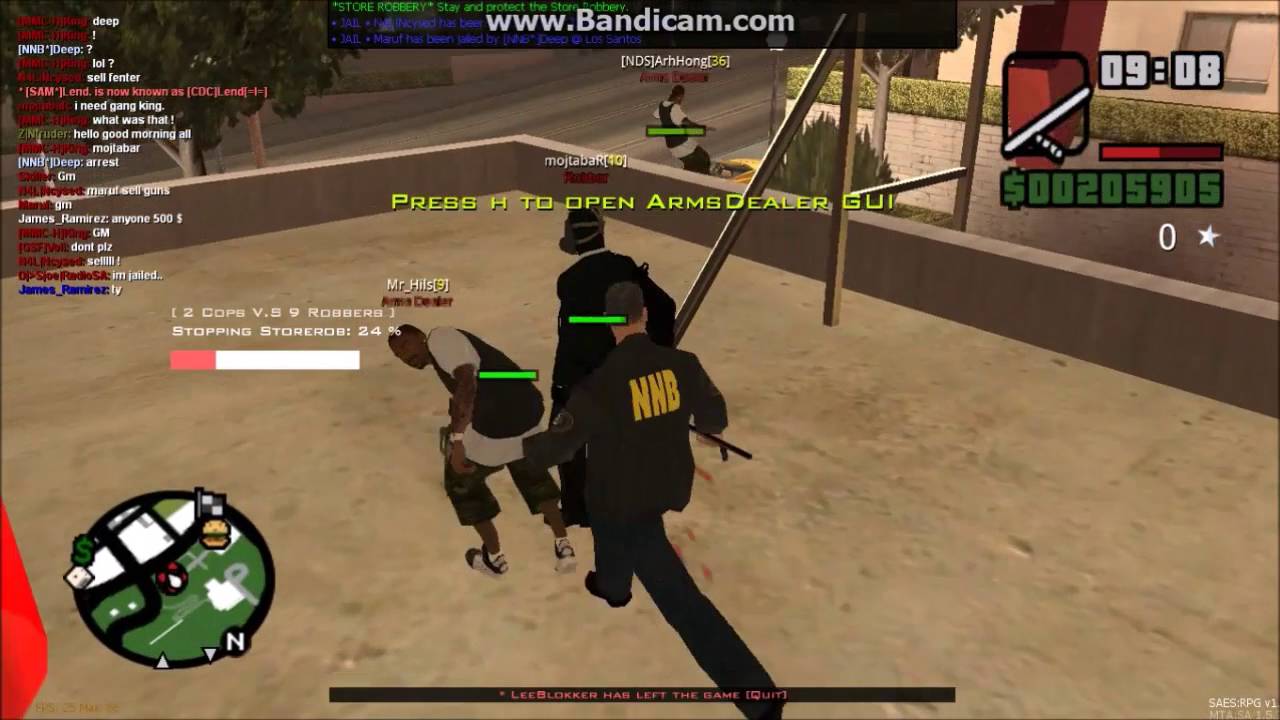 SAES RPG : Random arrests