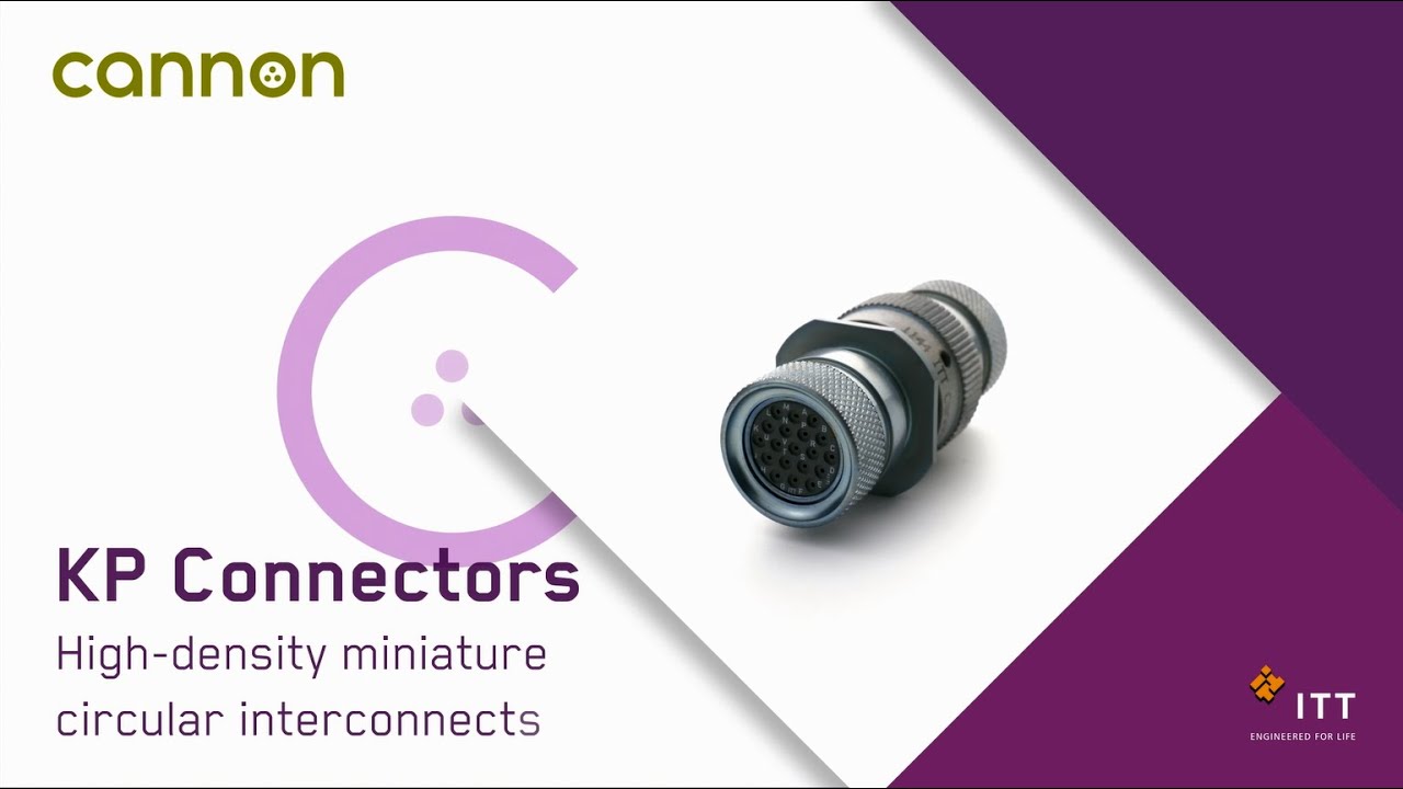 ITT Cannon KP Connectors