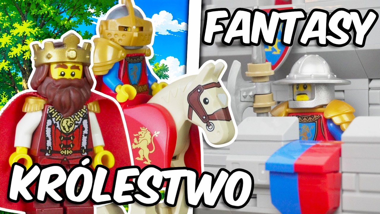 ZBUDOWAŁEM PAŁAC KR&Oacute;LEWSKI Z MOJEGO ŚWIATA LEGO FANTASY
