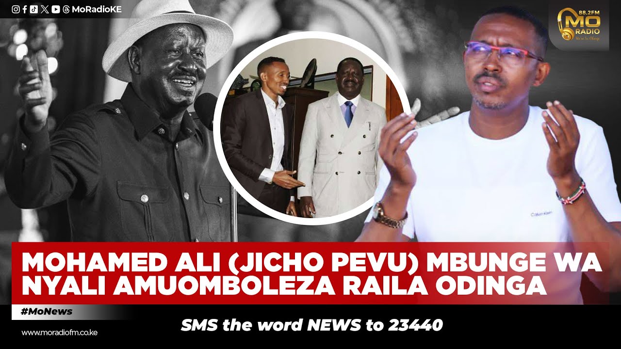 Mohamed Ali Mourns RAILA AMOLO ODINGA #semanaronny