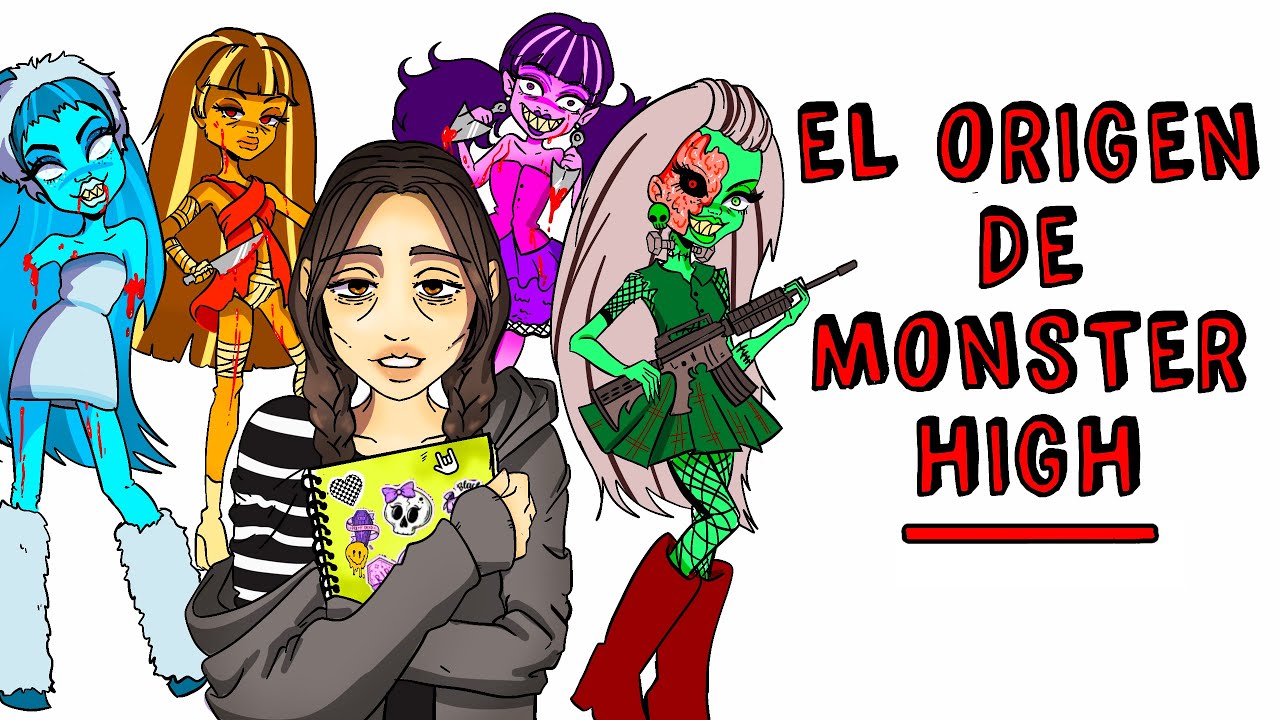 La VERDAD detrás de MONSTER HIGH 😵 Draw My Life Historia de Terror