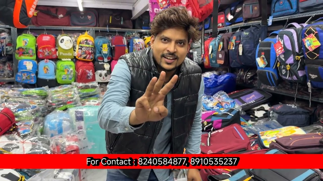 Big Wholesale Shop In Kolkata🥰 Trolley Bags//Bags Manufacturers 