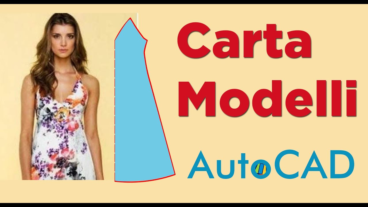 Come disegnare CARTA MODELLI con AutoCAD