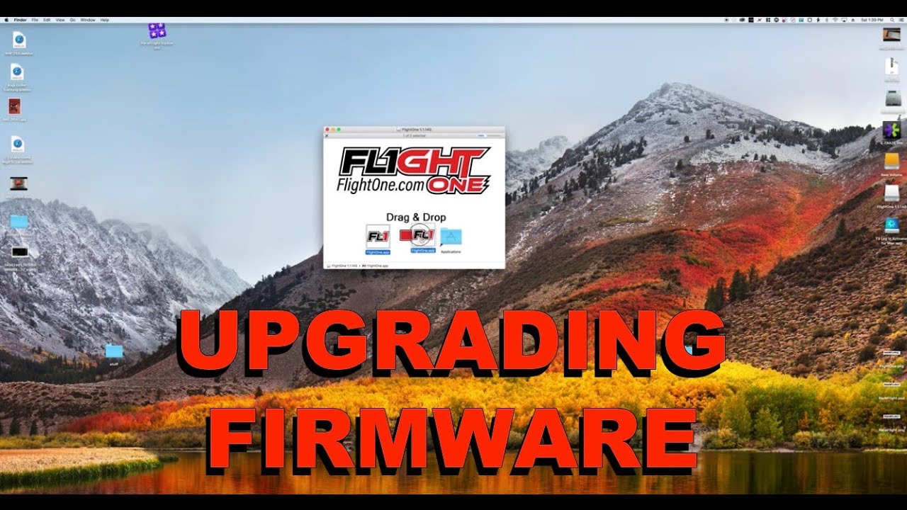 Upgrading to FlightOne v1.1 RC1