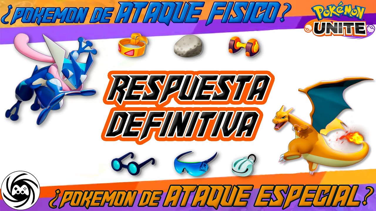 Pok&eacute;mon de da&ntilde;o f&iacute;sico 👊 y de da&ntilde;o especial 🌊 en Pok&eacute;mon Unite. &iexcl;No es lo que crees! GU&Iacute;A R&Aacute;PIDA 📖
