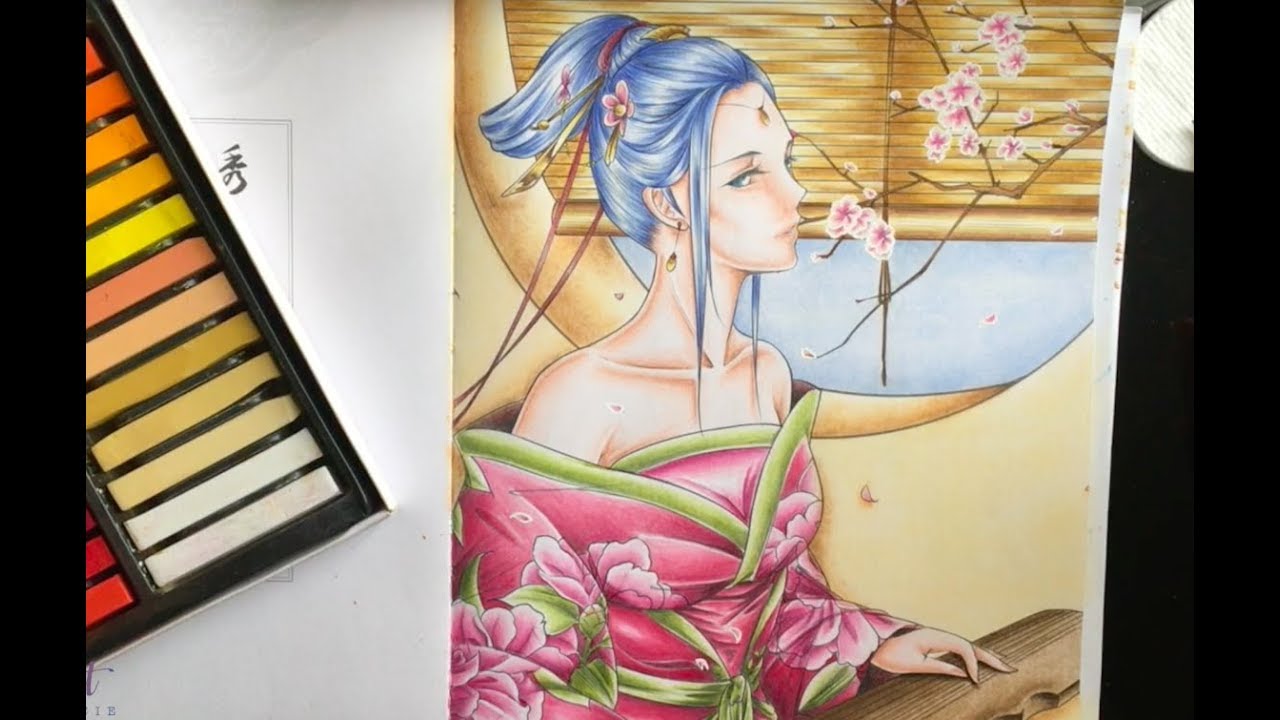 *Technique / CWM * Faire un fond uni aux pastels