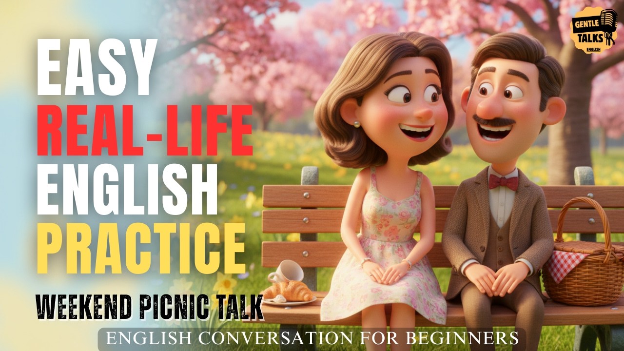 English Conversation About a Picnic | Beginner Listening Practice