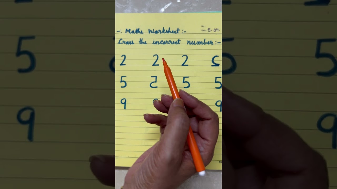 How To Correct Mirror Image Problem in Kids | #nurseryrhymes #educationalvideo #learning #viralvideo