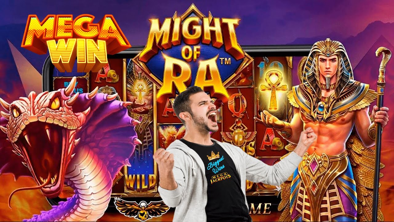 Super Big Win from Might Of Ra Slot | Biggest Wins & Mega Jackpots