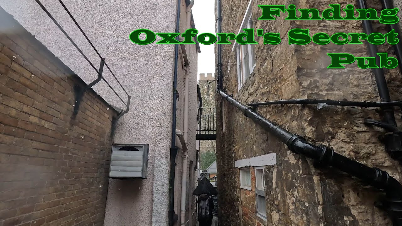 Finding Oxford's Secret Pub 4K