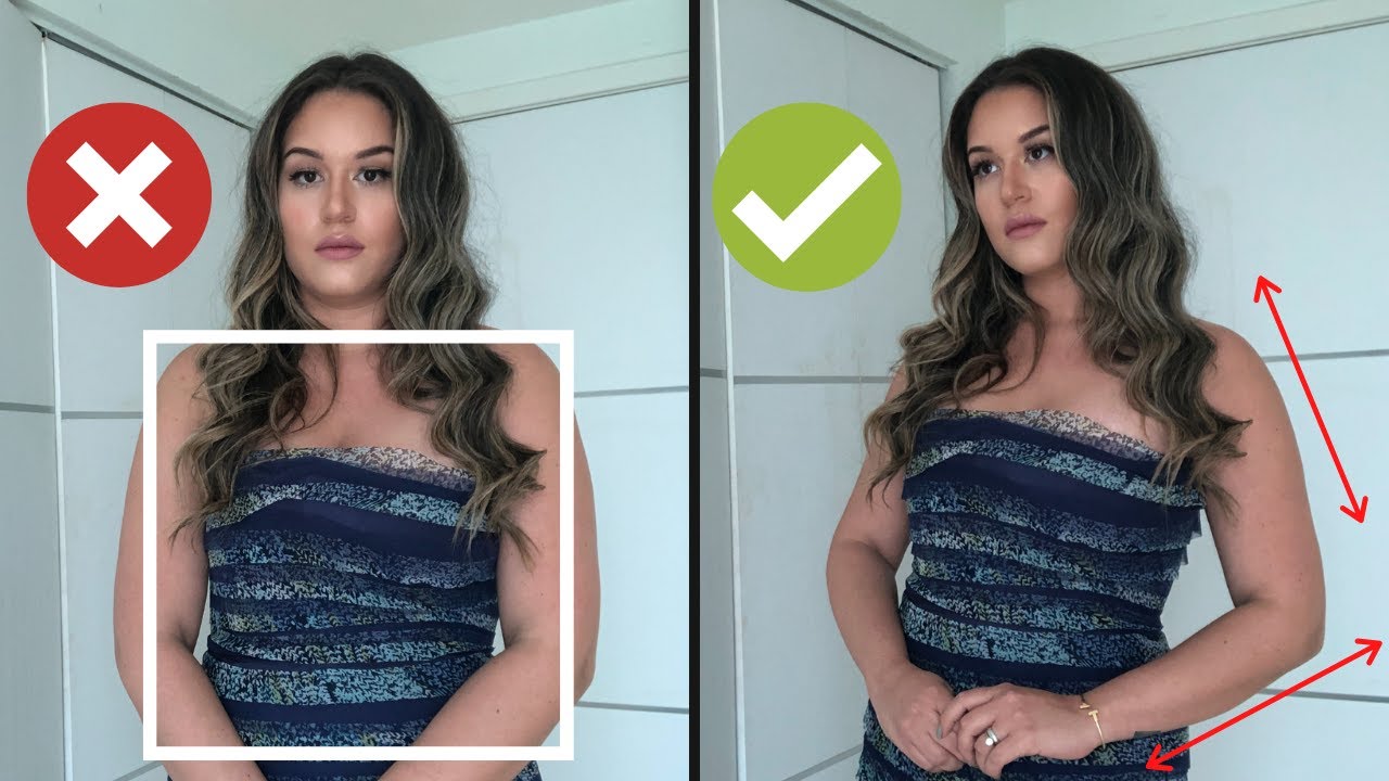 10 photo poses for PLUS SIZE. No experience needed.