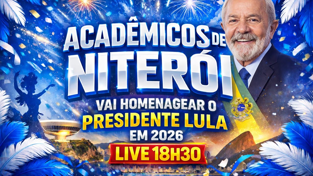 Acadêmicos de Niterói homenageia Lula