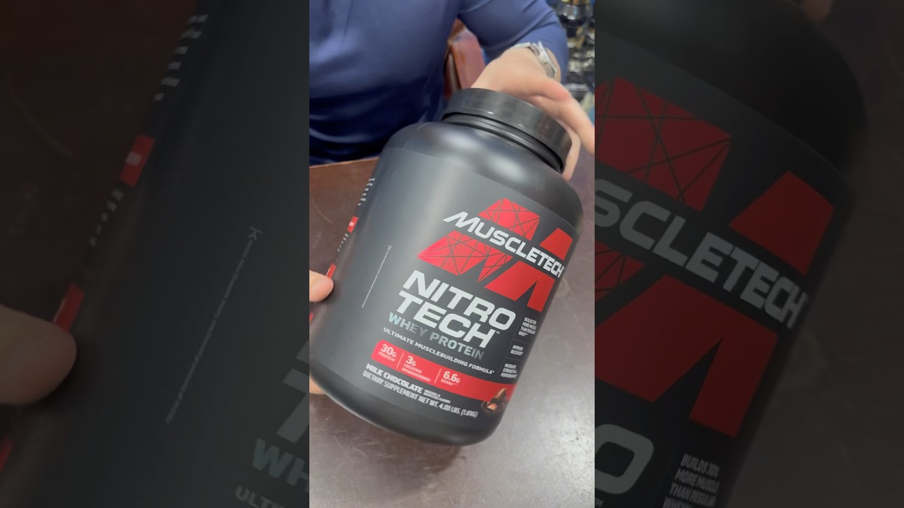 Muscletech Nitrotech Whey Protein in Pakistan 