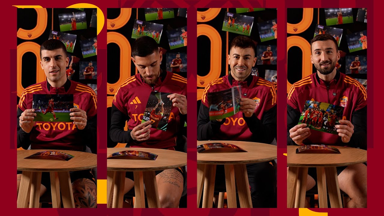 4×300 | TRECENTO VOLTE ROMA (E OLTRE): CRISTANTE, EL SHAARAWY, PELLEGRINI E MANCINI SI RACCONTANO 🟨🟥