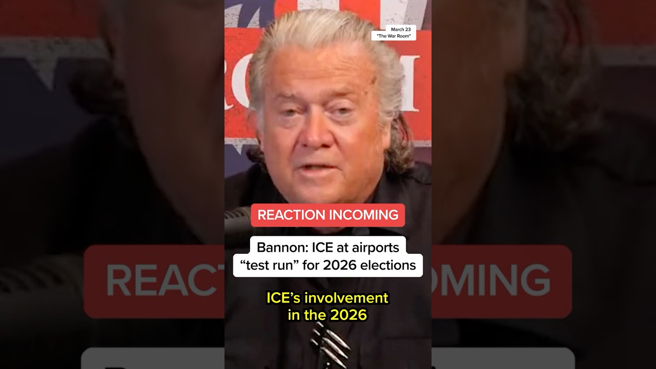 Bannon: ICE at airports 