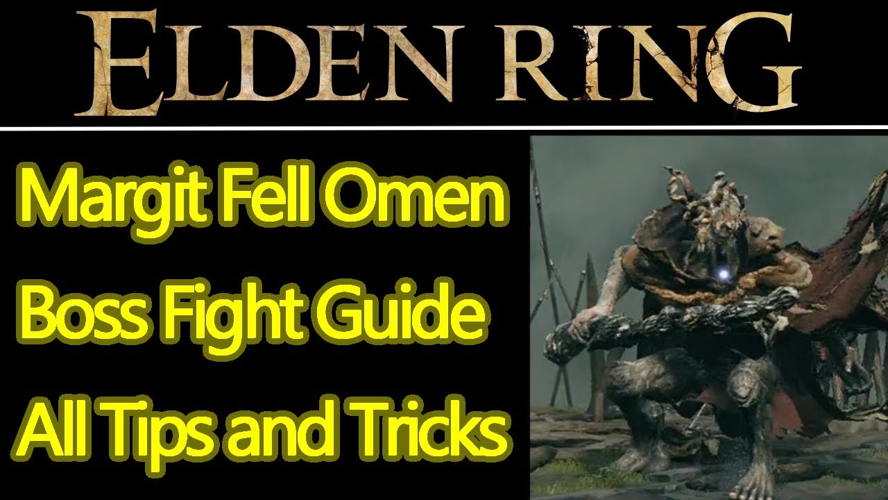 Elden Ring Margit The Fell Omen boss fight guide, right way and cheese strats