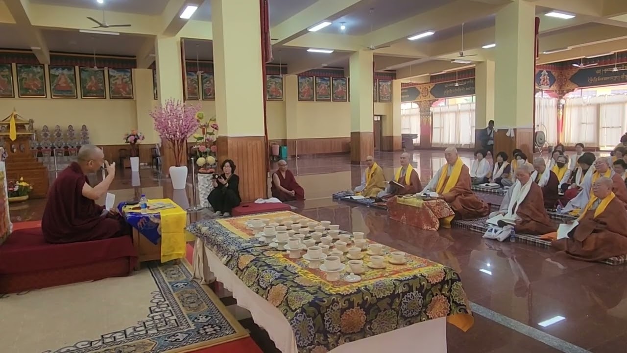 보리원 람림학당 혜능스님 -캉세르린포체님의 극락정토 발원문 구전 받으며. 26년 3월 7일