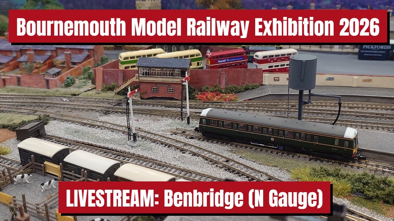 **LIVESTREAM** |  BENBRIDGE |BOURNEMOUTH MODEL RAILWAY EXHIBITION 2026 #modeltrains #train #railway
