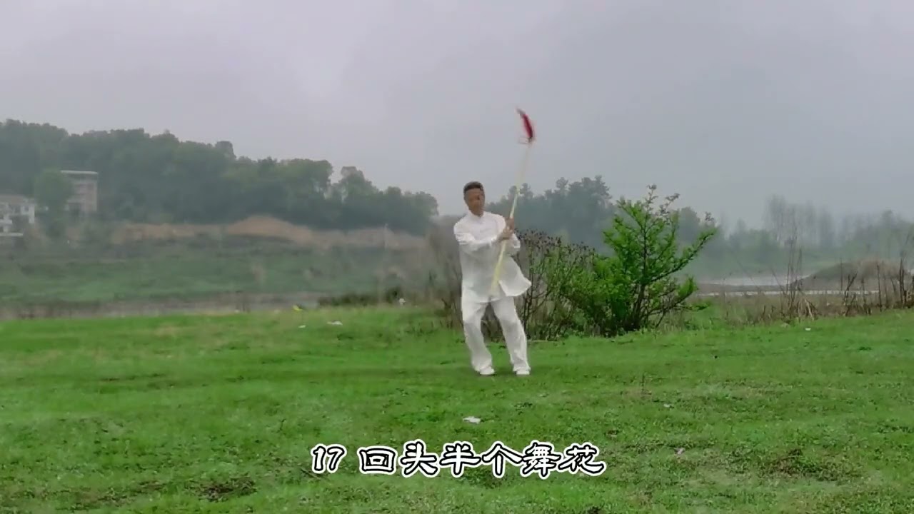 陈式太极梨花枪夹白猿棍