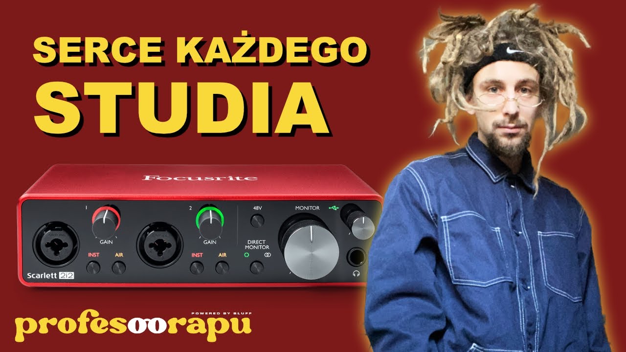 BEZ TEGO MIKROFON NIE ZADZIAŁA - co to jest INTERFEJS AUDIO | PROFESOR RAPU